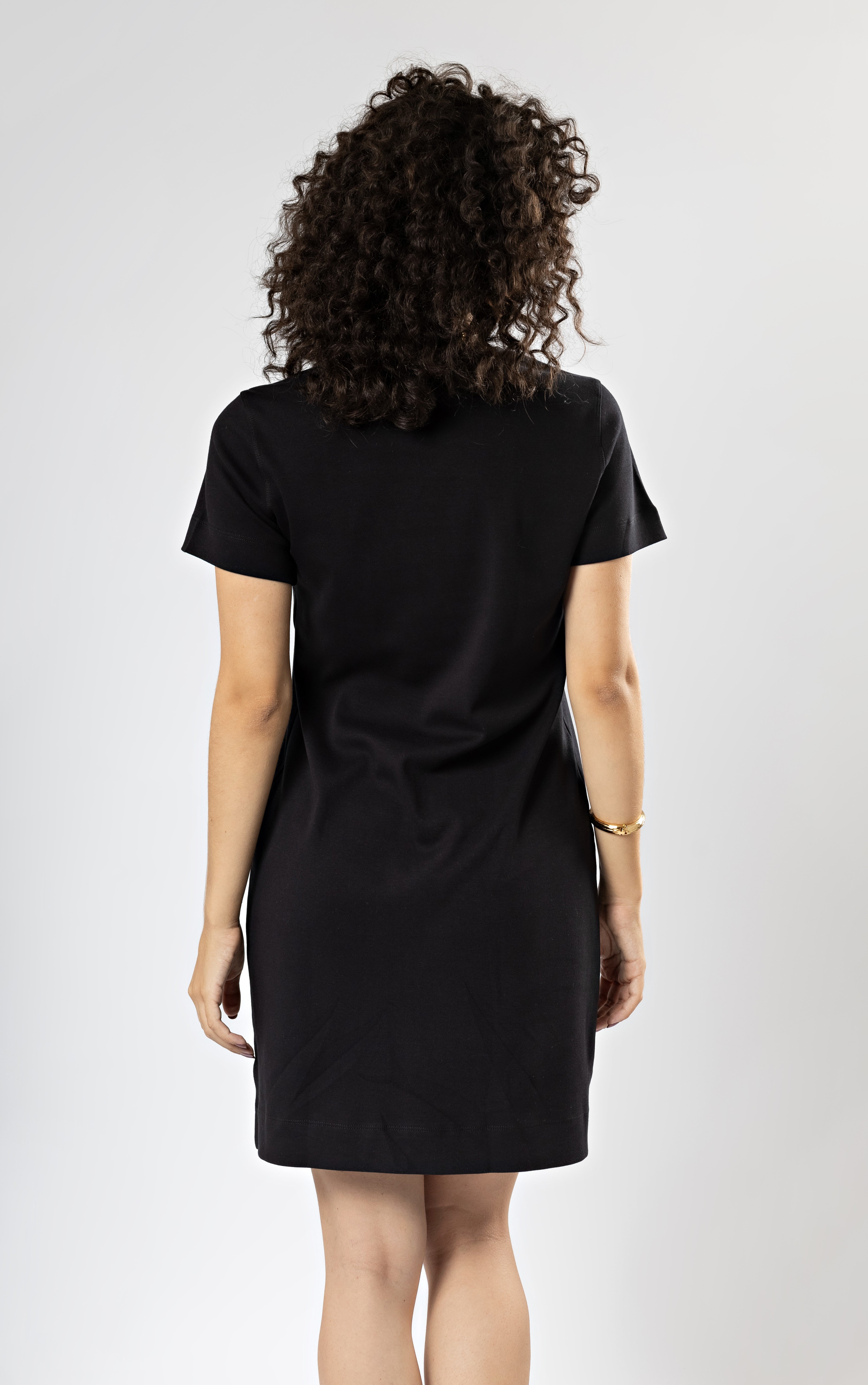 Vestido em Algodão Egípcio Easy Preto