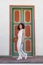 Conjunto Calça e Cropped Off White Comfy 