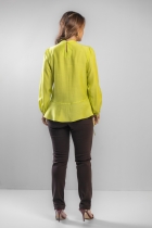 Calça Marrom Alfaitaria em Malha 